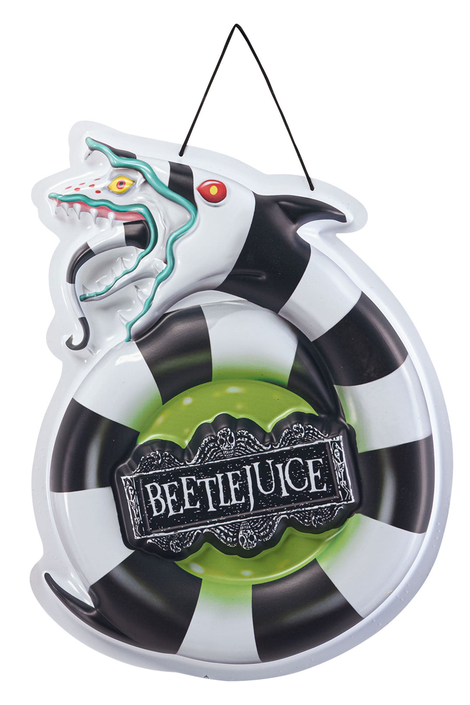 Beetlejuice Sandworm Door Wreath