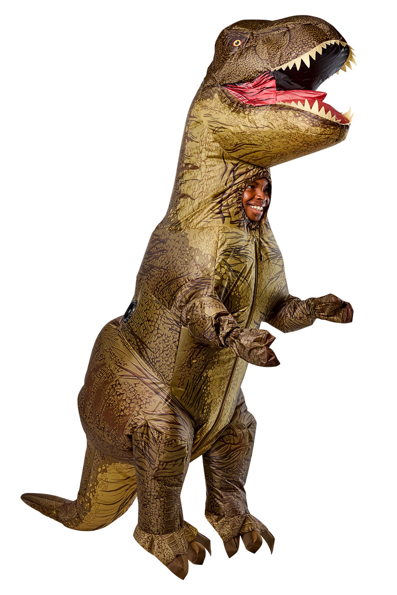 Jurassic World T-Rex Inflatable Kids Costume with Sound